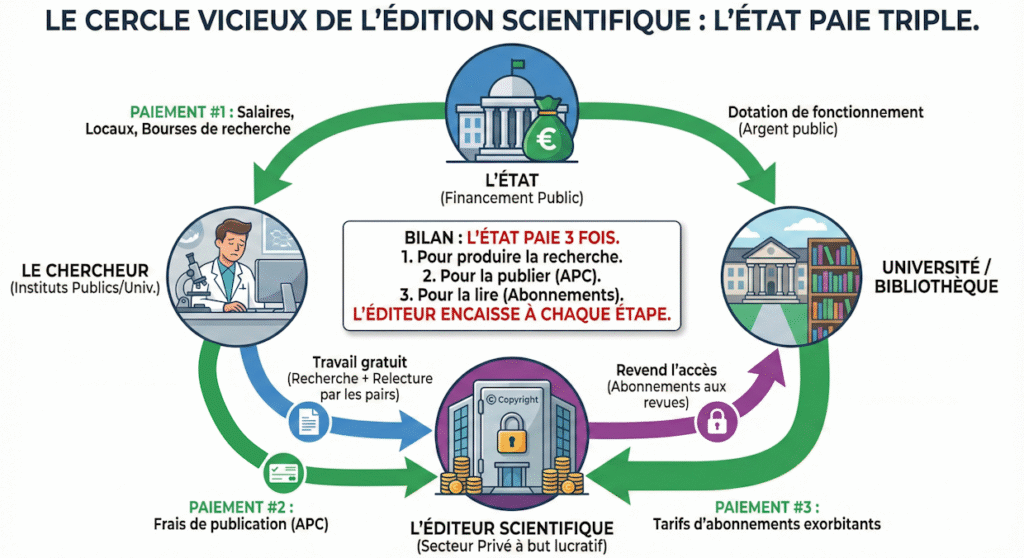 Le cercle vicieux de l'édition scientifique