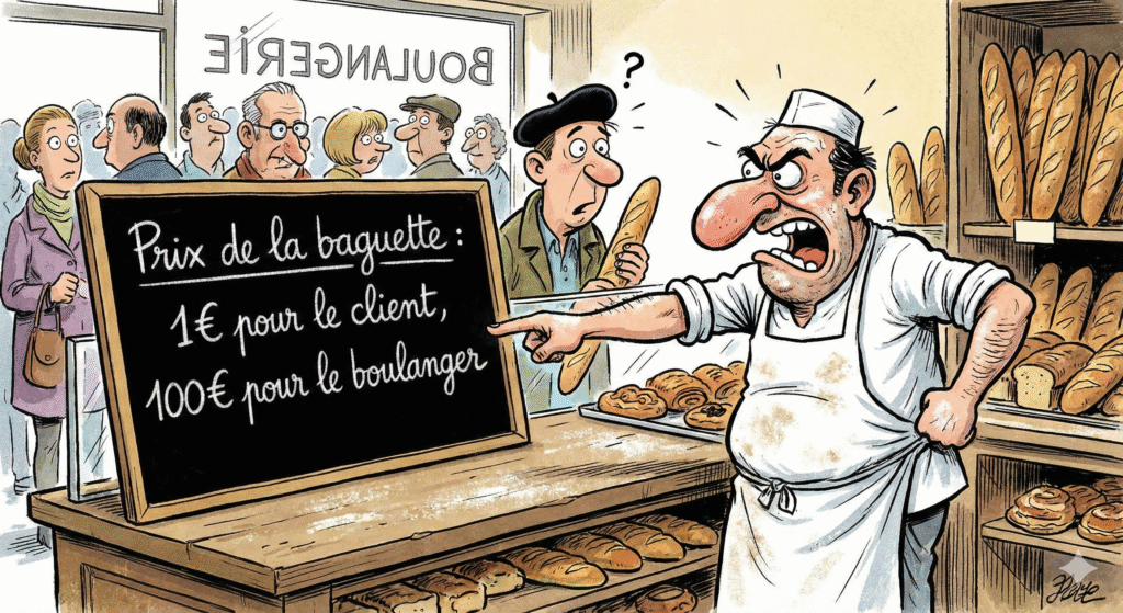 Le paradoxe de la boulangerie. "Publier ou périr"