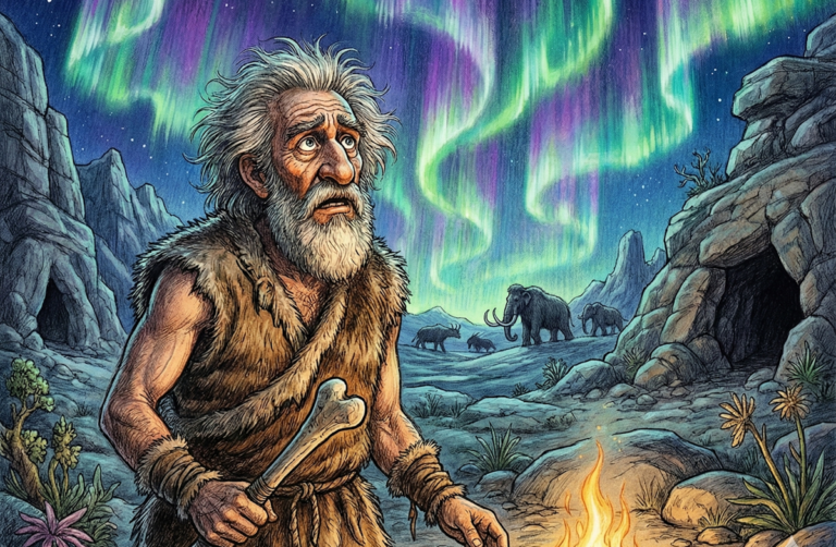 Le jour où le bouclier de la Terre s'est brisé - Sapiens sous les aurores