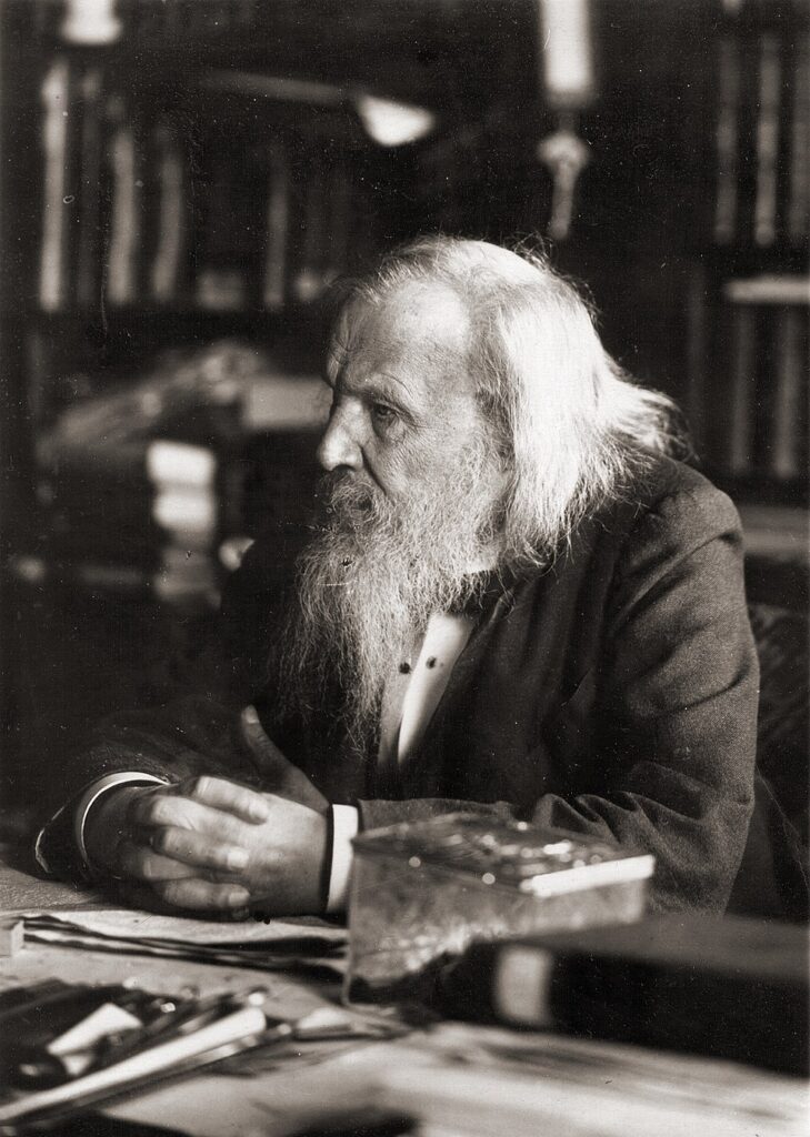Dmitri Ivanovitch Mendeleïev (1897).