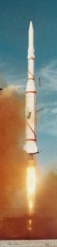 Le lanceur Diamant, première fusée orbitale française.