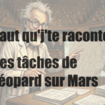 Faut qu'j'te raconte Les tâches de léopard sur Mars