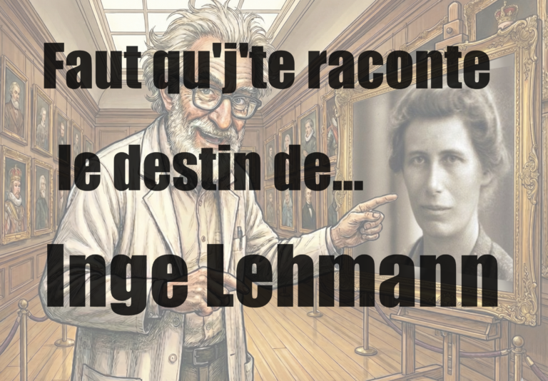 Faut qu'j'te raconte le destin de... Inge Lehmann.