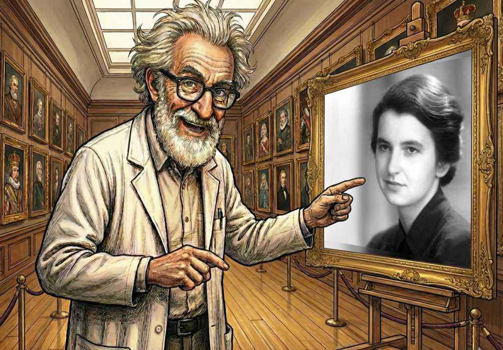 Faut qu'j'te raconte le destin de... Rosalind Franklin.