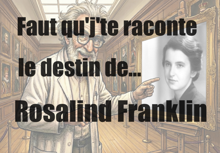 Faut qu'j'te raconte le destin de... Rosalind Franklin.